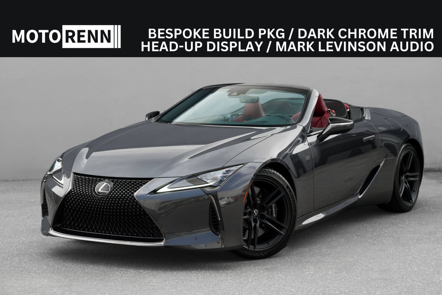 Used 2025 Lexus LC 500 Convertible w/ Bespoke Build Package RWD image 1