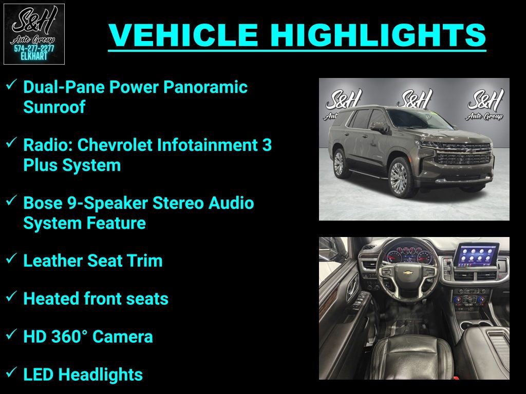 Used 2021 Chevrolet Tahoe LT w/ LT Signature Package image 3