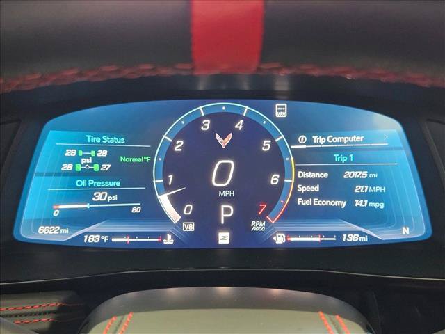Used 2022 Chevrolet Corvette Stingray Premium Cpe w/ Z51 Performance Package RWD image 13