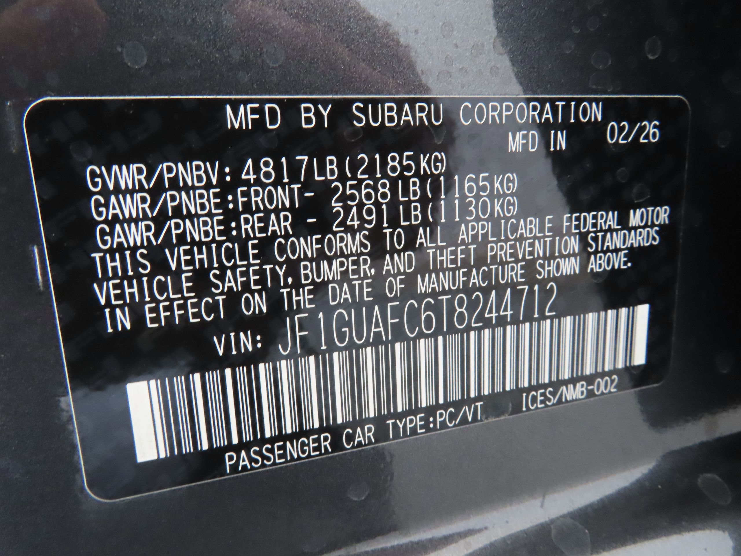New 2026 Subaru Impreza 2.0i Sport AWD/4WD image 25