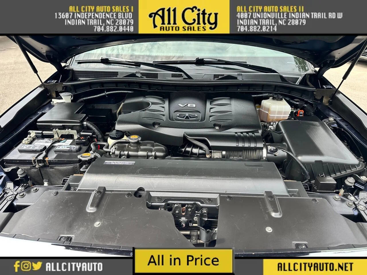 Used 2018 INFINITI QX80 4WD w/ Deluxe Technology Package image 42