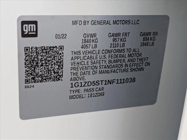 Used 2022 Chevrolet Malibu LT FWD image 24