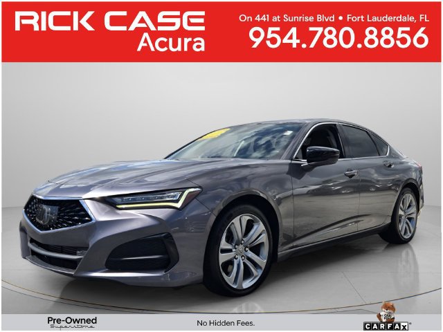 Certified 2021 Acura TLX w/ Technology Package AWD/4WD image 1