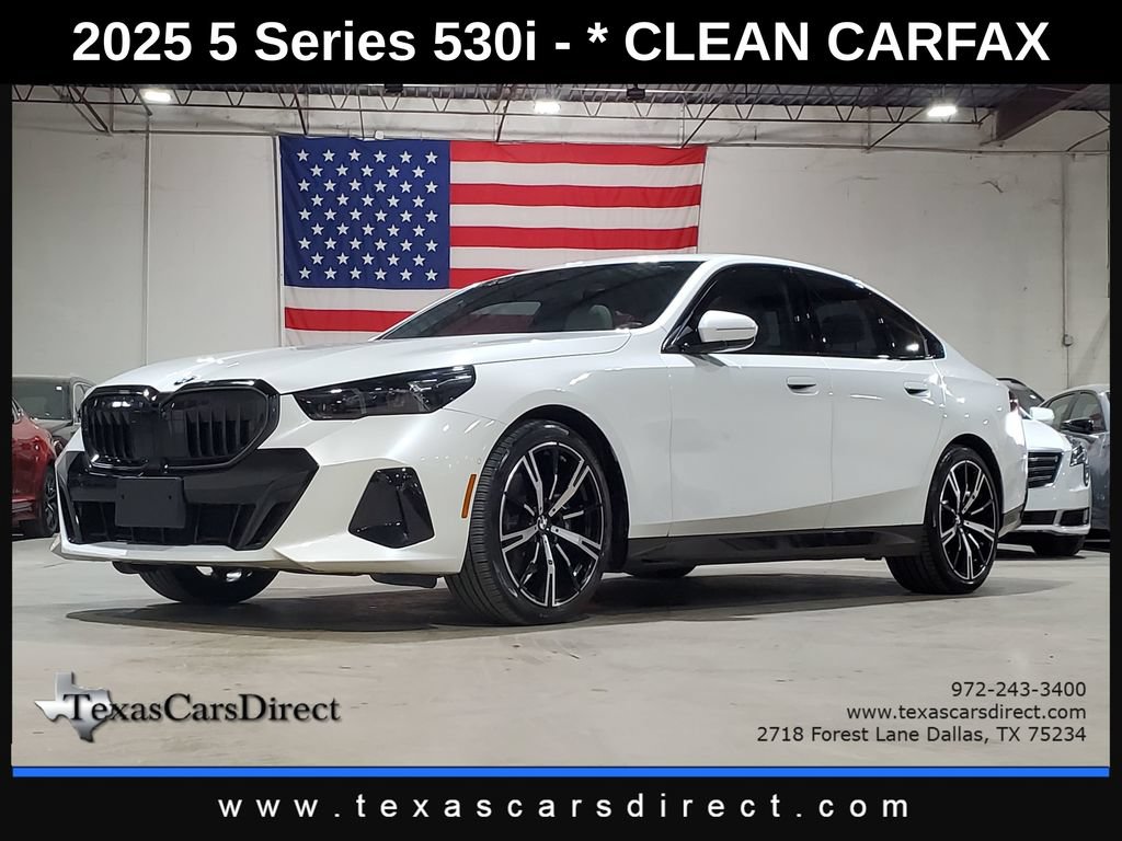 Used 2025 BMW 530i w/ M Sport Package