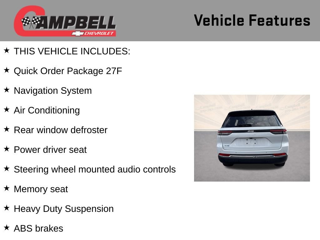 Used 2023 Jeep Grand Cherokee 4WD 4xe image 5