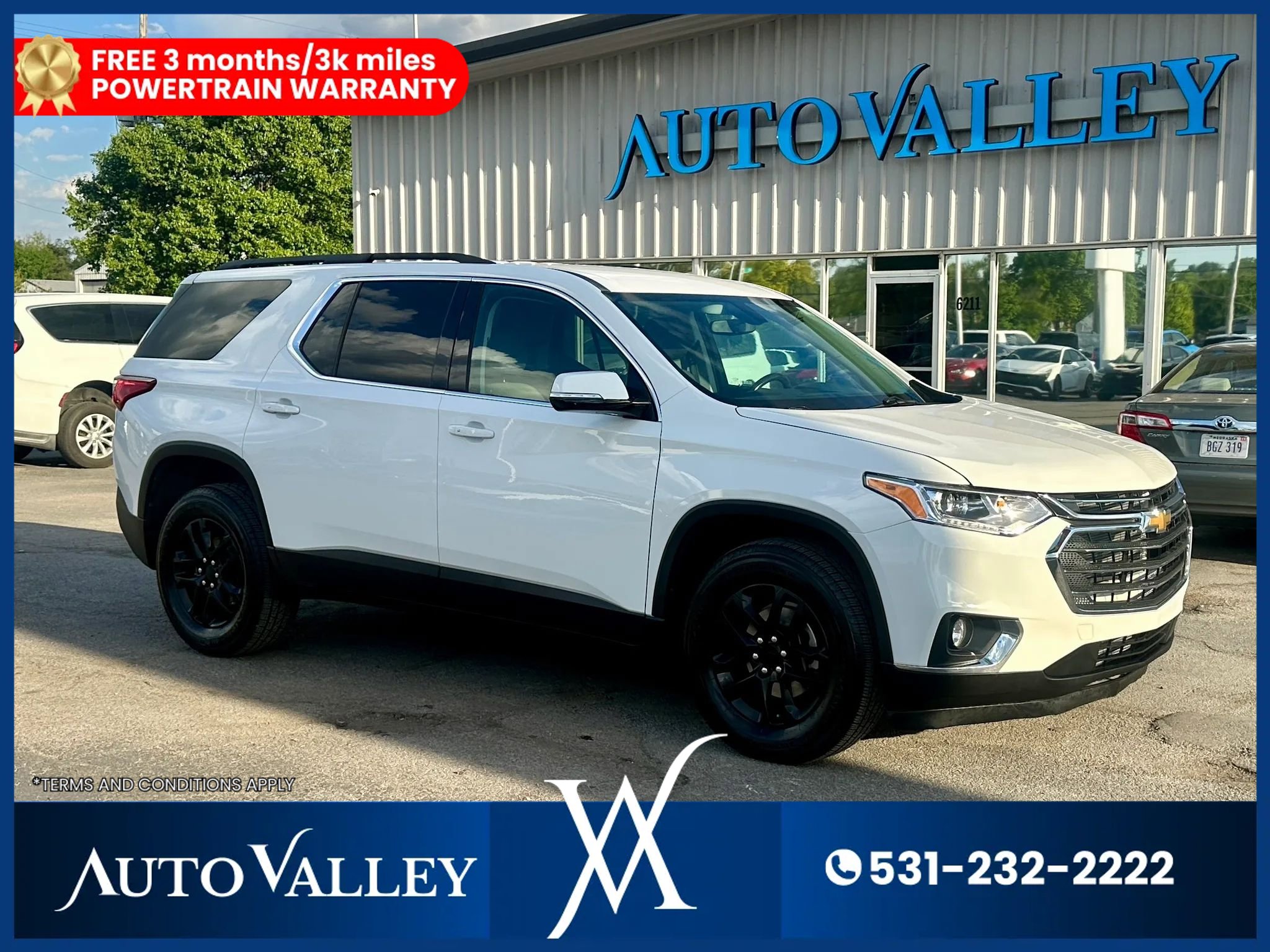 Used 2020 Chevrolet Traverse LT