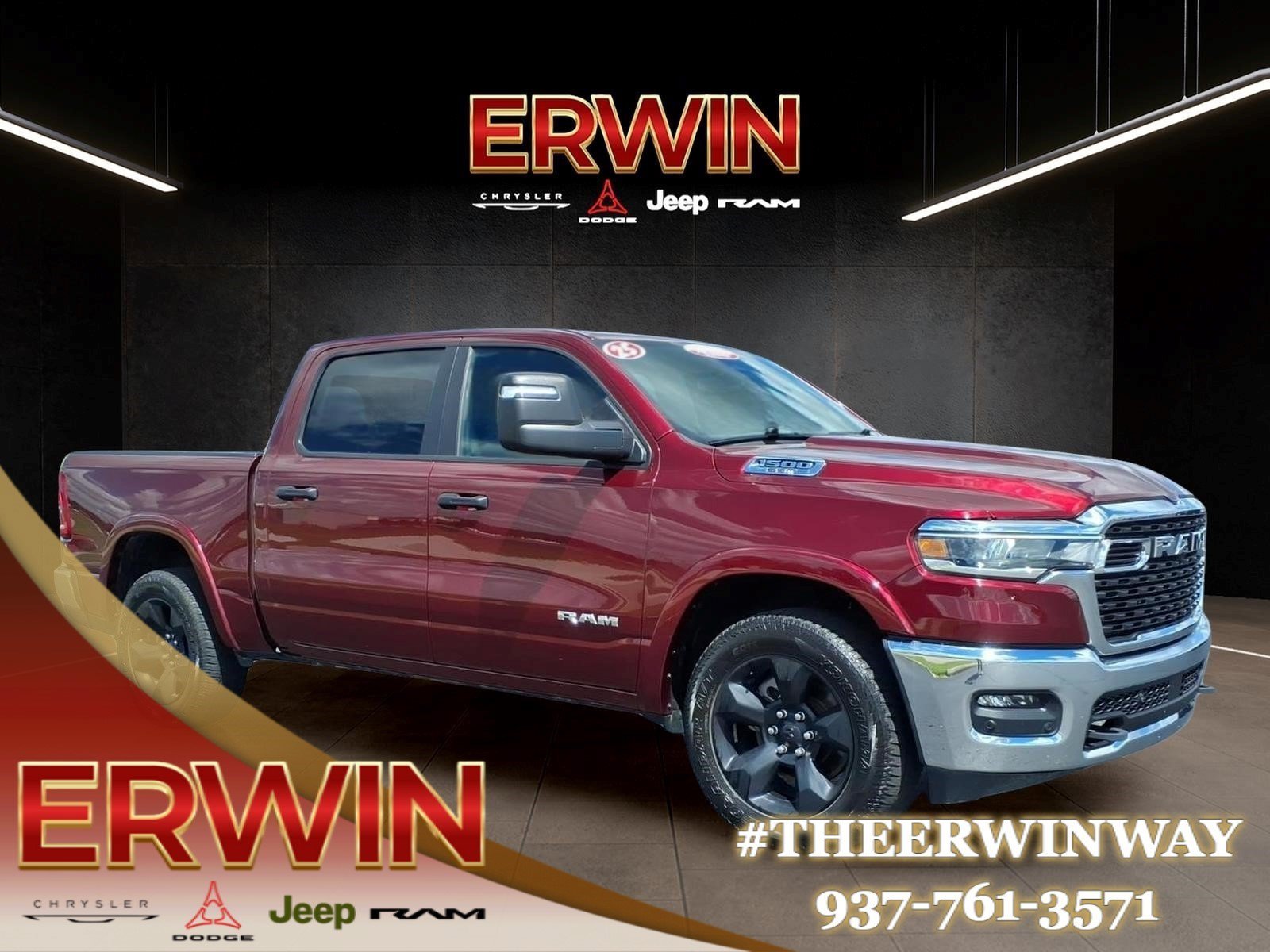 Certified 2025 RAM 1500 Big Horn AWD/4WD image 1