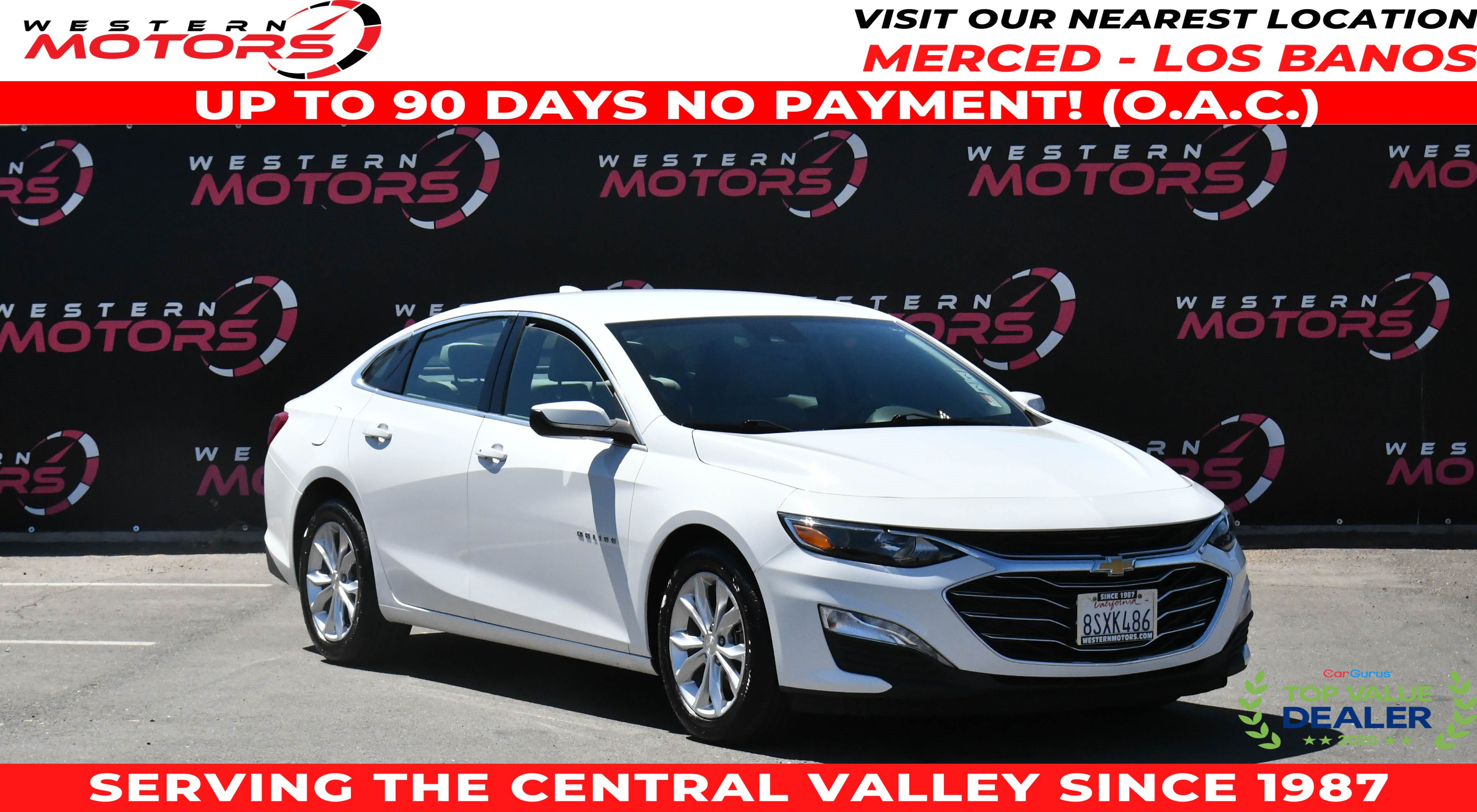 Used 2021 Chevrolet Malibu LT FWD image 1