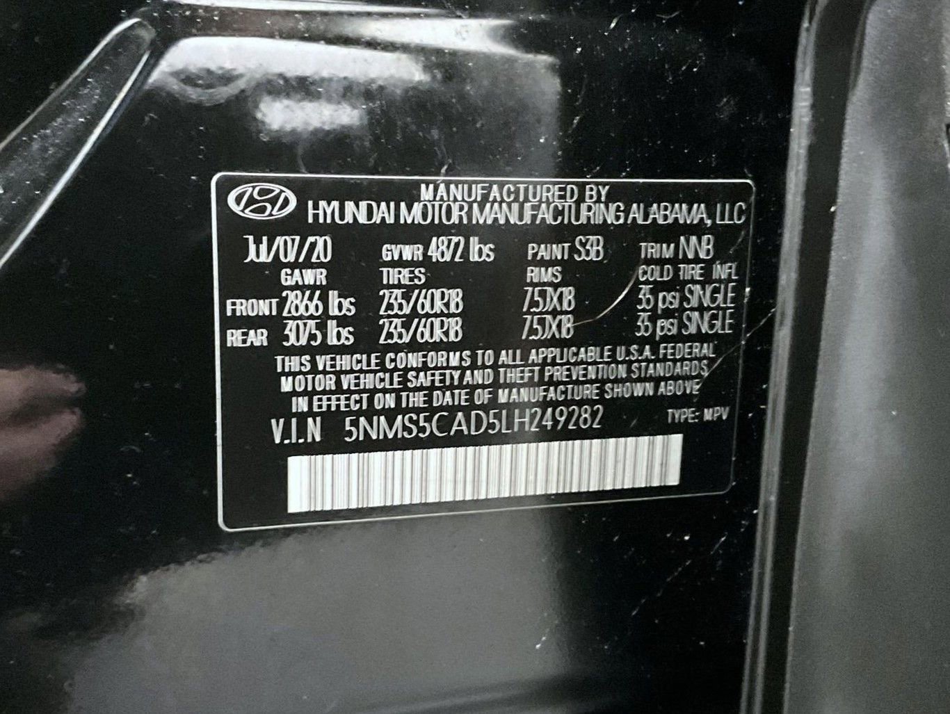 Used 2020 Hyundai Santa Fe Limited image 26