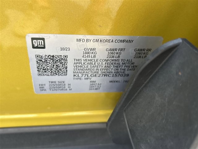Used 2024 Chevrolet Trax RS w/ Driver Confidence Package FWD image 31
