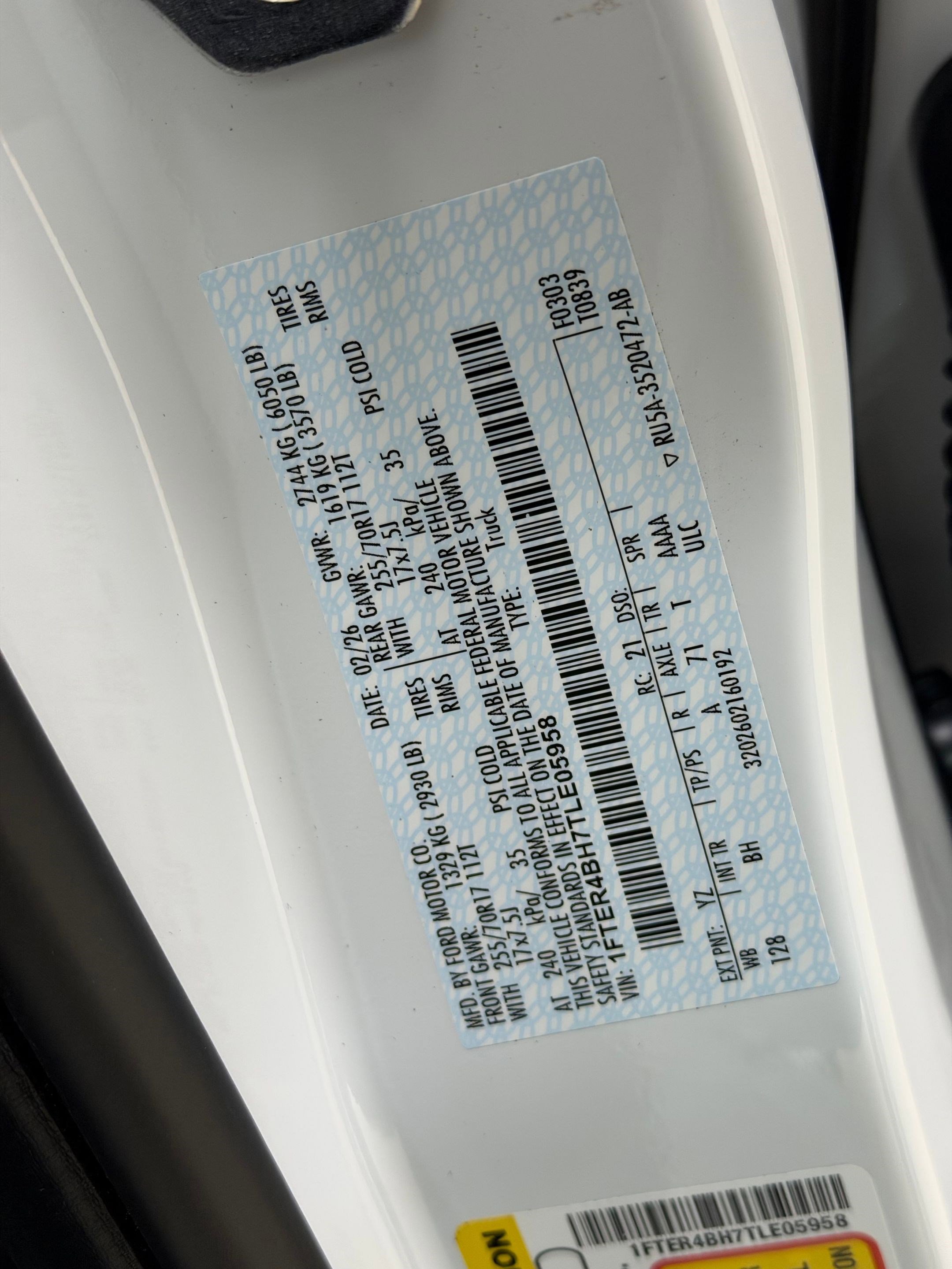 New 2026 Ford Ranger XL w/ Trailer Tow Package image 21