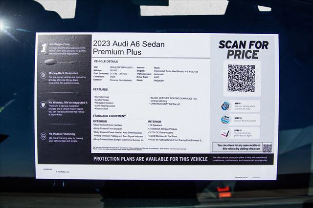 Used 2023 Audi A6 Premium Plus w/ Premium Plus Package image 30
