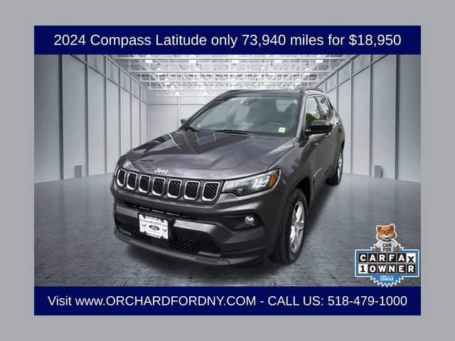 Used 2024 Jeep Compass Latitude AWD/4WD image 1
