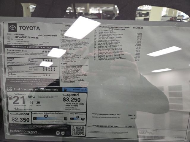 New 2026 Toyota 4Runner TRD Sport Premium image 7