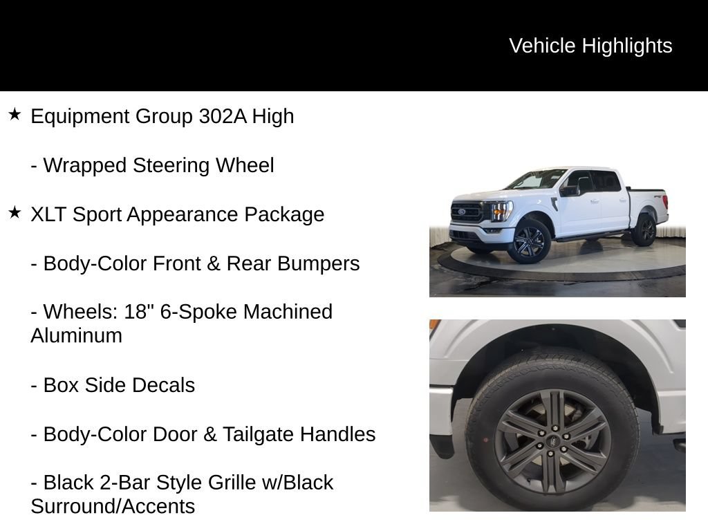 Used 2023 Ford F150 XLT w/ Equipment Group 302A High AWD/4WD image 19