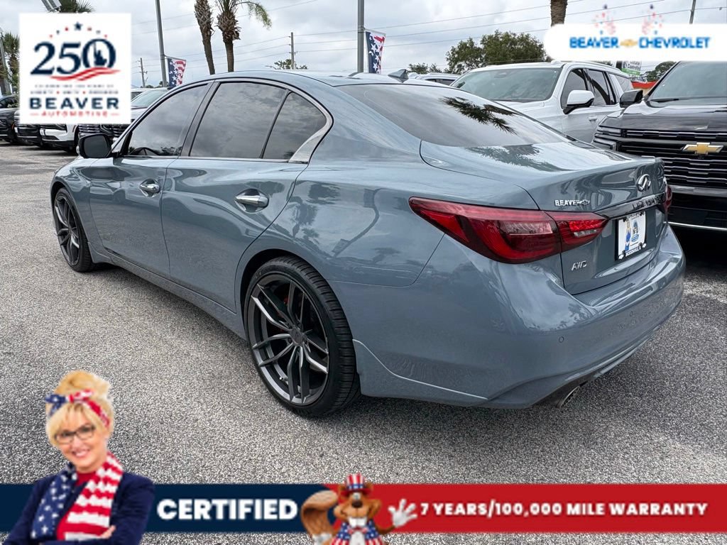 Used 2023 INFINITI Q50 Red Sport 400 AWD/4WD image 5