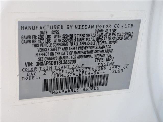 Used 2025 Nissan Kicks SR AWD/4WD image 24