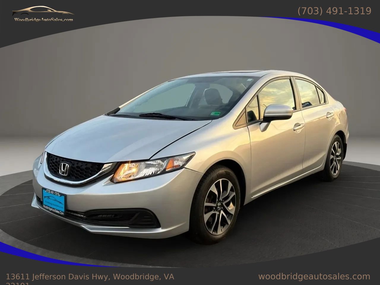 Used 2015 Honda Civic EX image 8