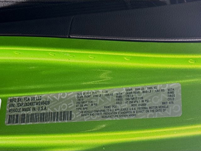 New 2026 Jeep Wrangler Unlimited Sport image 33