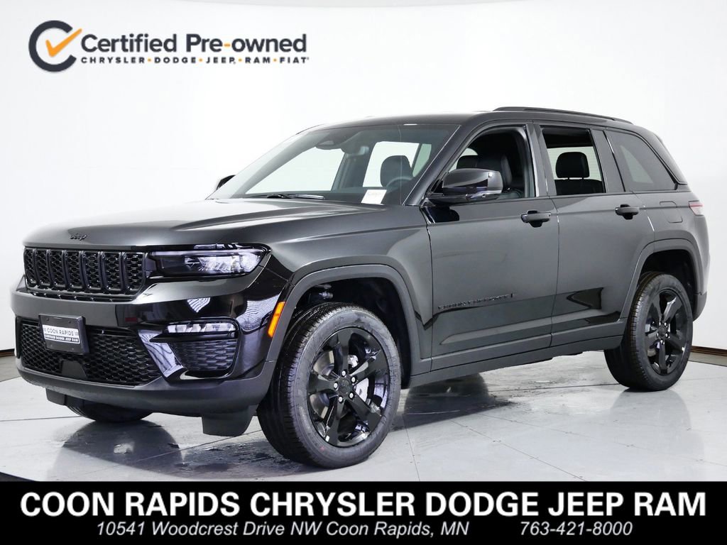 Certified 2024 Jeep Grand Cherokee Limited w/ Black Appearance Package
