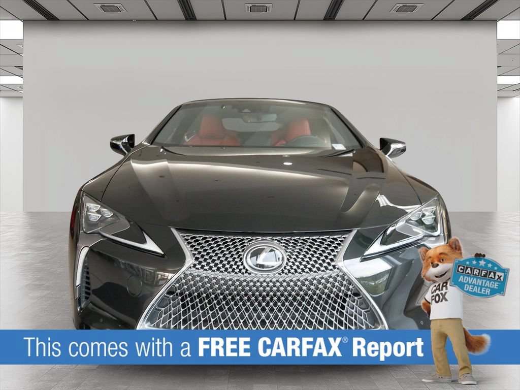 Certified 2023 Lexus LC 500 Convertible w/ Touring Package RWD image 2