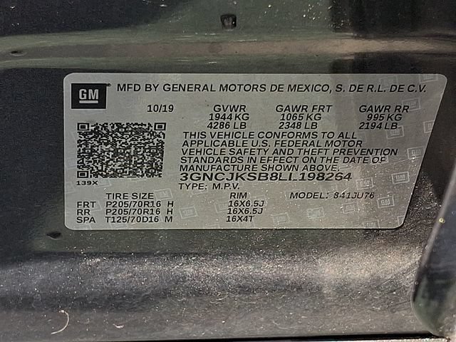 Used 2020 Chevrolet Trax LS w/ Tint and Cruise Package FWD image 19