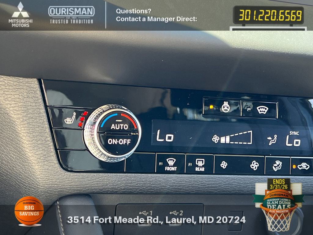 New 2026 Mitsubishi Outlander LE image 28