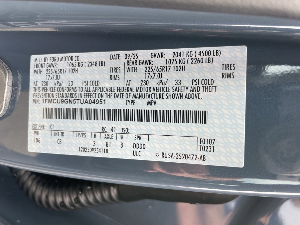 New 2026 Ford Escape Active image 44