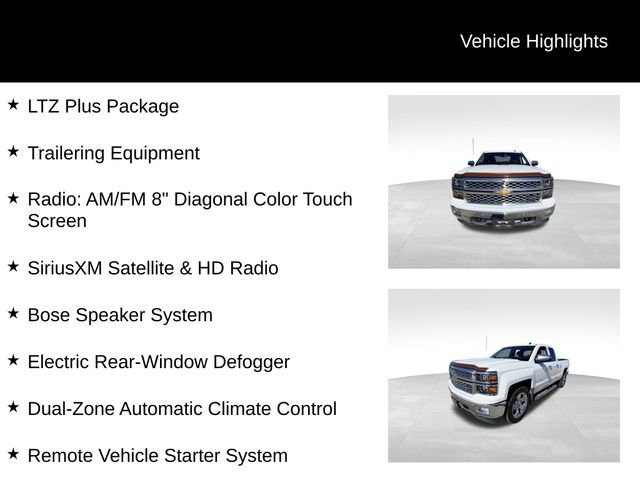 Certified 2014 Chevrolet Silverado 1500 LTZ w/ LTZ Plus Package image 13