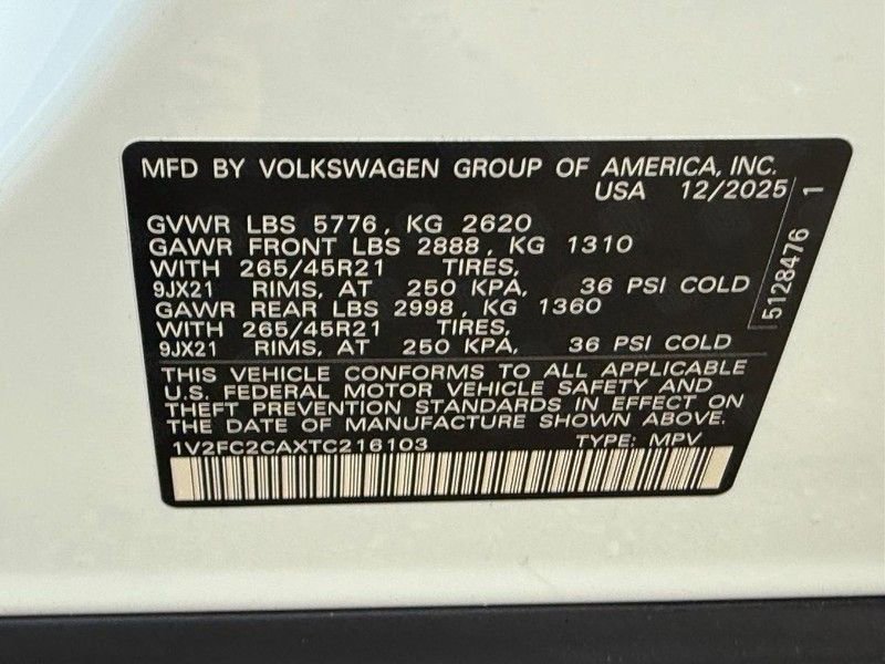 New 2026 Volkswagen Atlas Cross Sport SEL Premium R-Line image 17