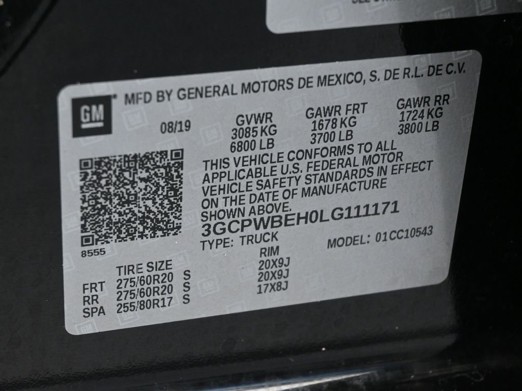 Used 2020 Chevrolet Silverado 1500 Custom w/ Custom Value Package image 17