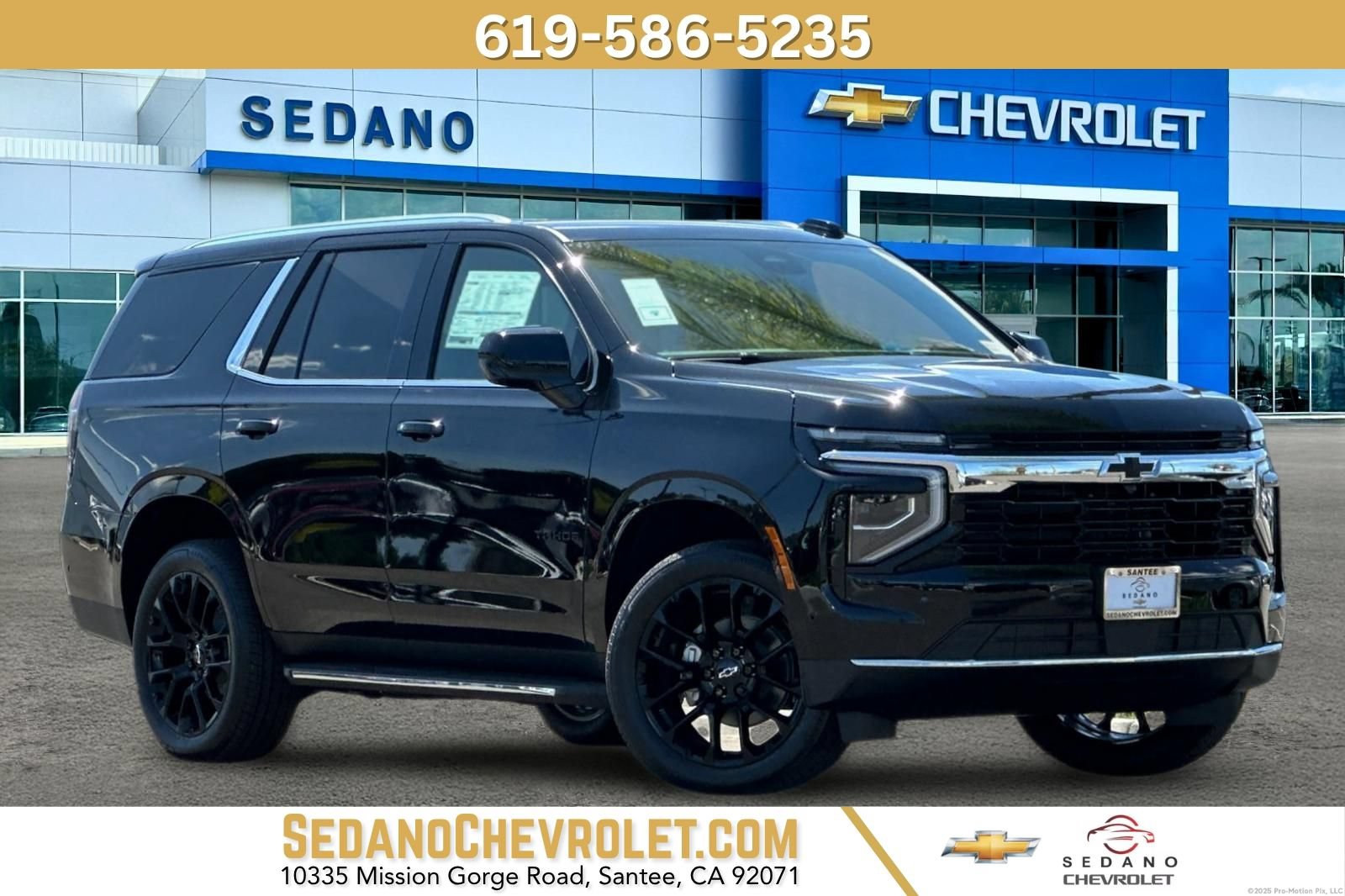 New 2026 Chevrolet Tahoe LS w/ LPO, Dark Essentials Package RWD image 1