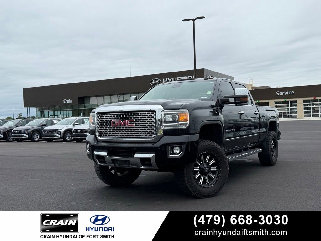 Used 2015 GMC Sierra 3500 Denali w/ Duramax Plus Package AWD/4WD image 1