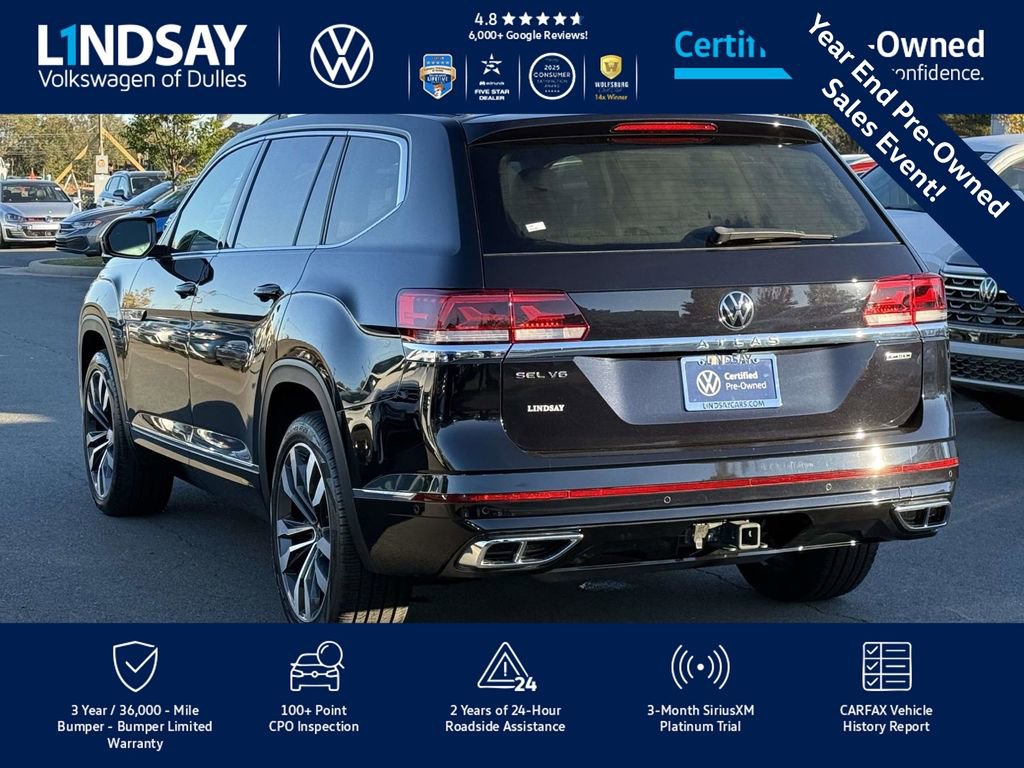 Used 2022 Volkswagen Atlas SEL Premium image 5