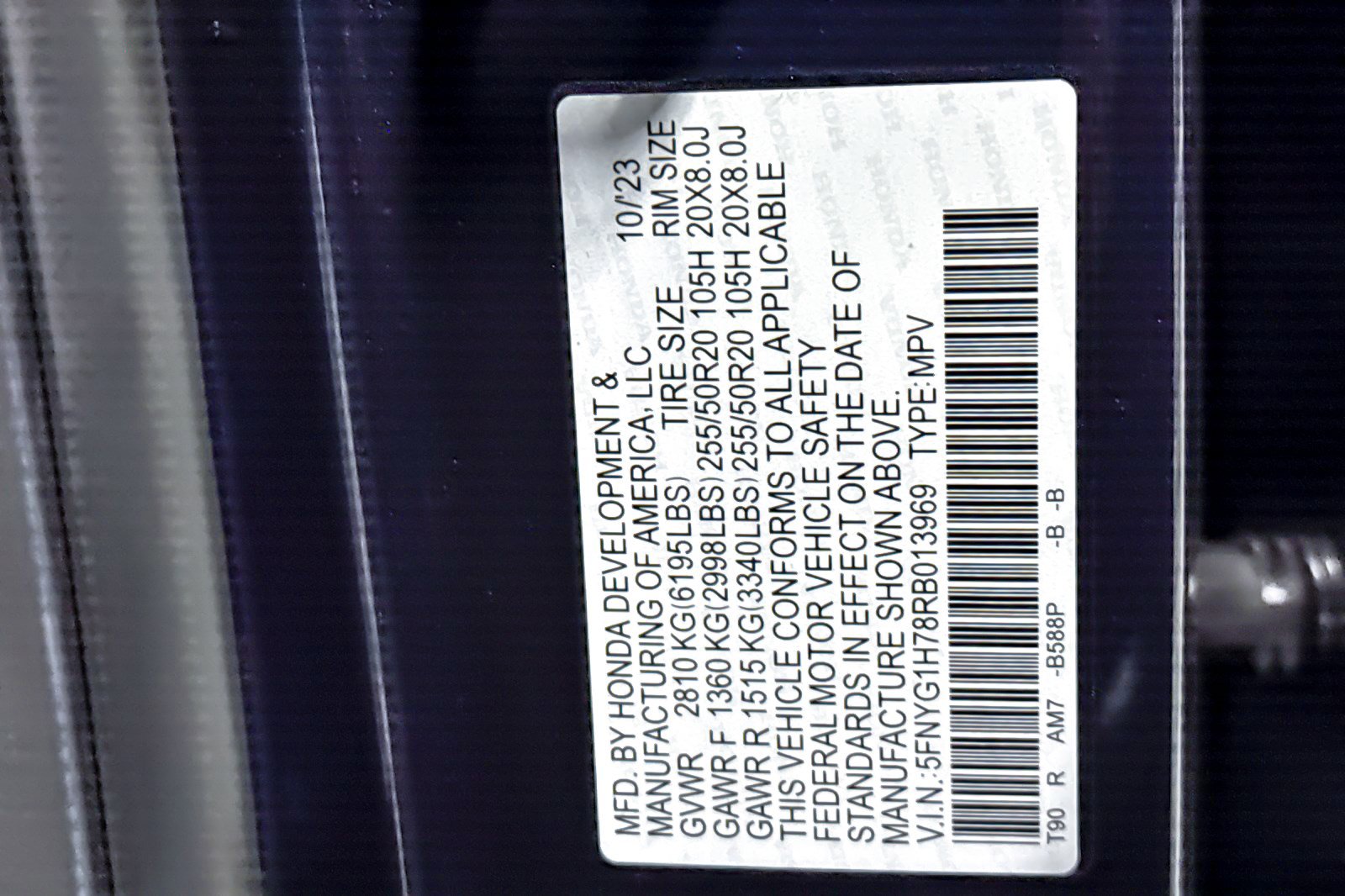 Certified 2024 Honda Pilot Touring image 22
