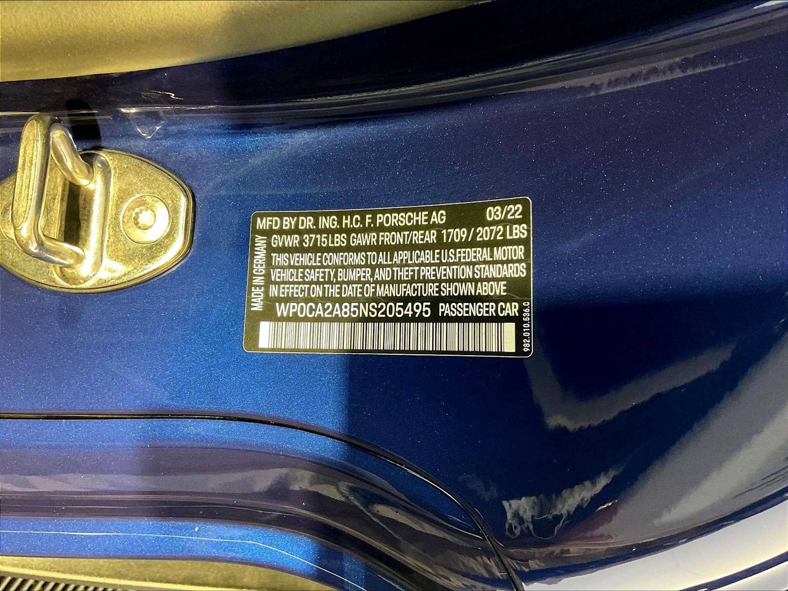 Certified 2022 Porsche 718 Boxster RWD image 36
