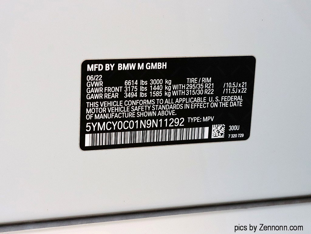 Used 2022 BMW X6 M w/ Competition Package image 45