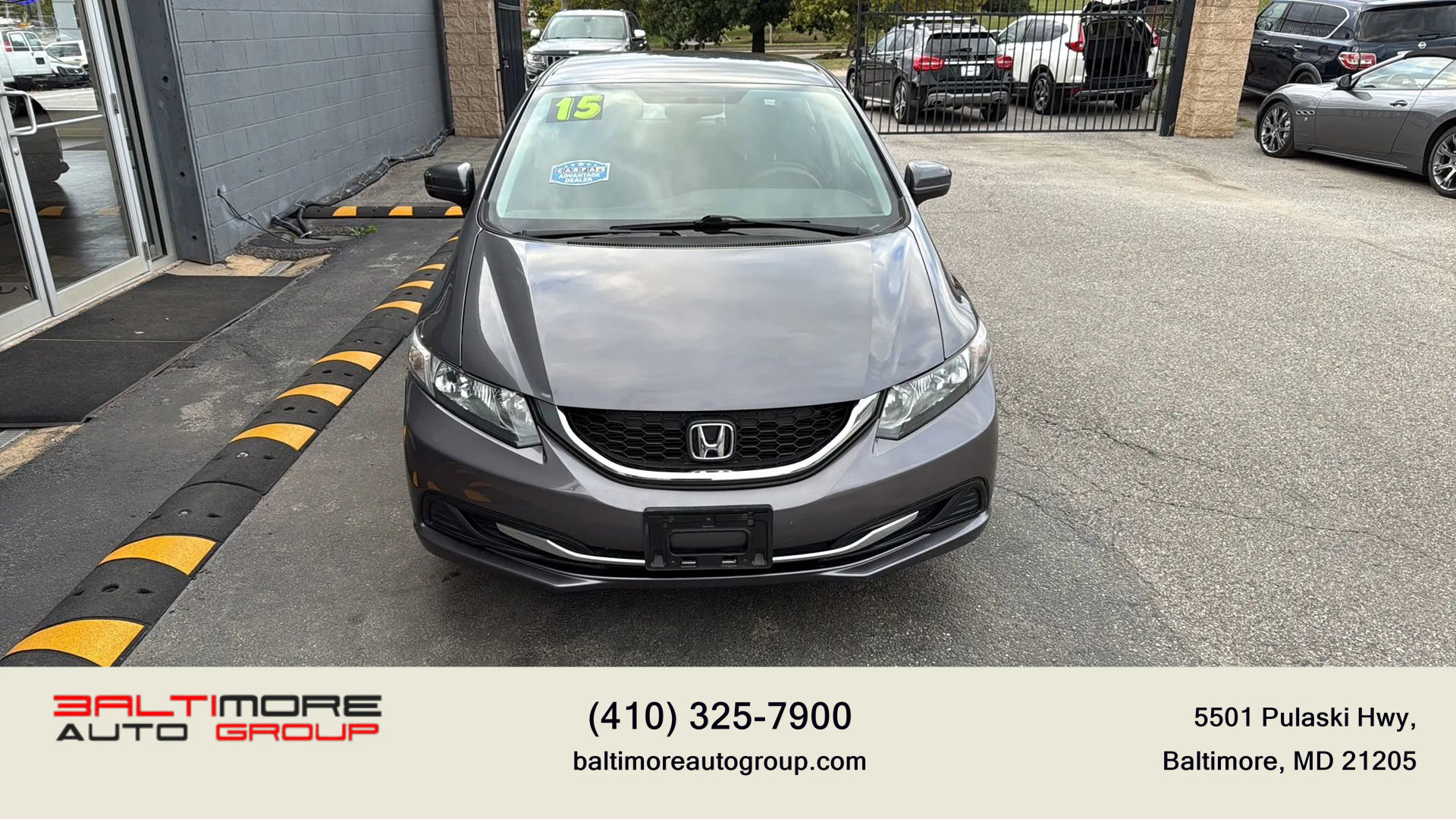 Used 2015 Honda Civic LX image 2