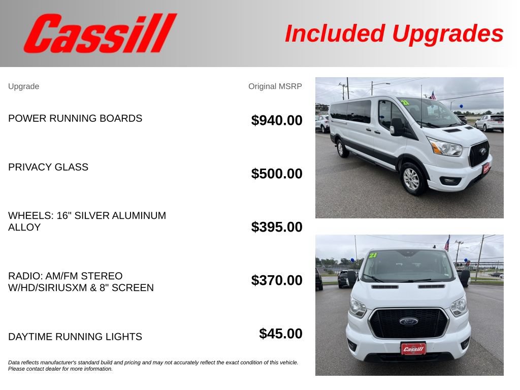 Used 2021 Ford Transit 350 XLT RWD image 29