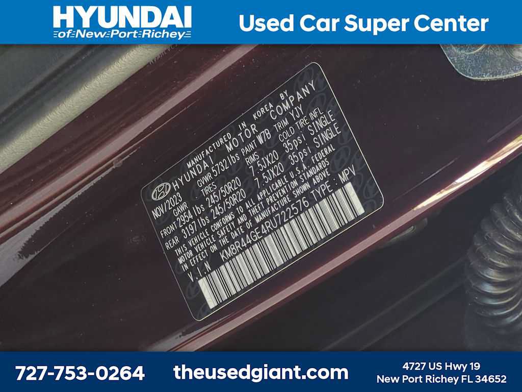 Used 2024 Hyundai Palisade SEL w/ Premium Package FWD image 37