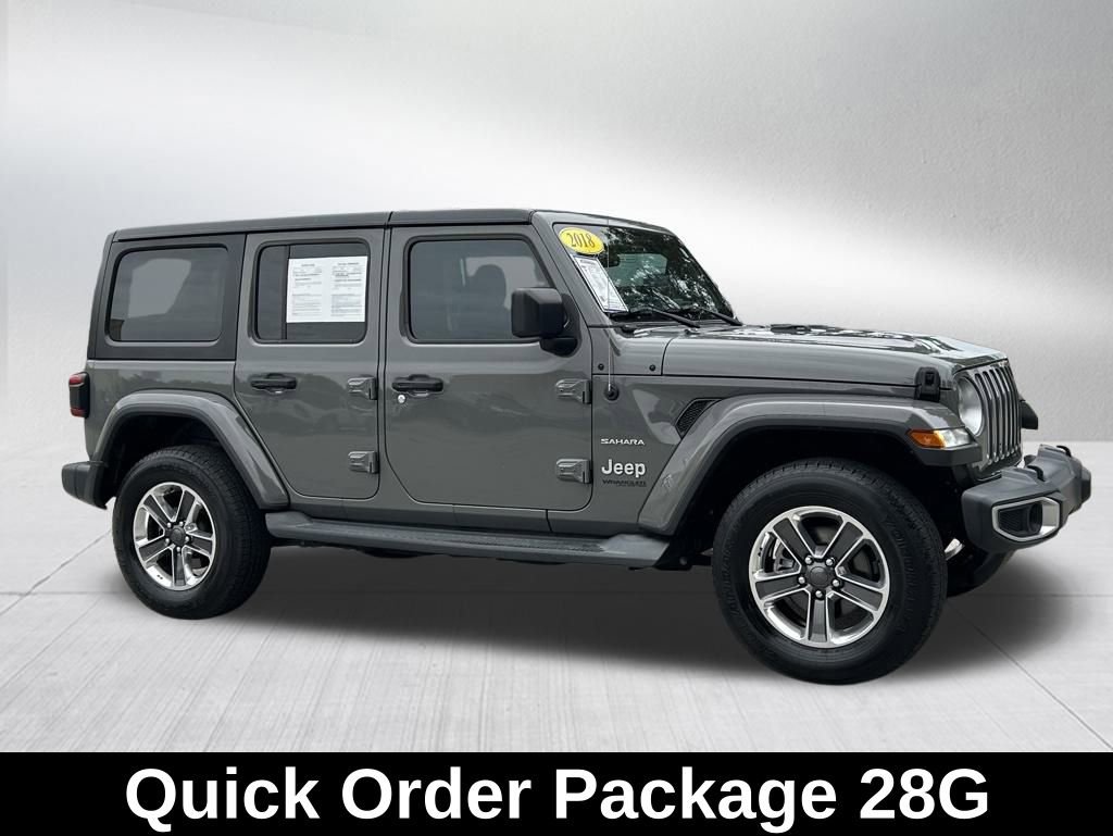 Certified 2018 Jeep Wrangler Unlimited Sahara image 4