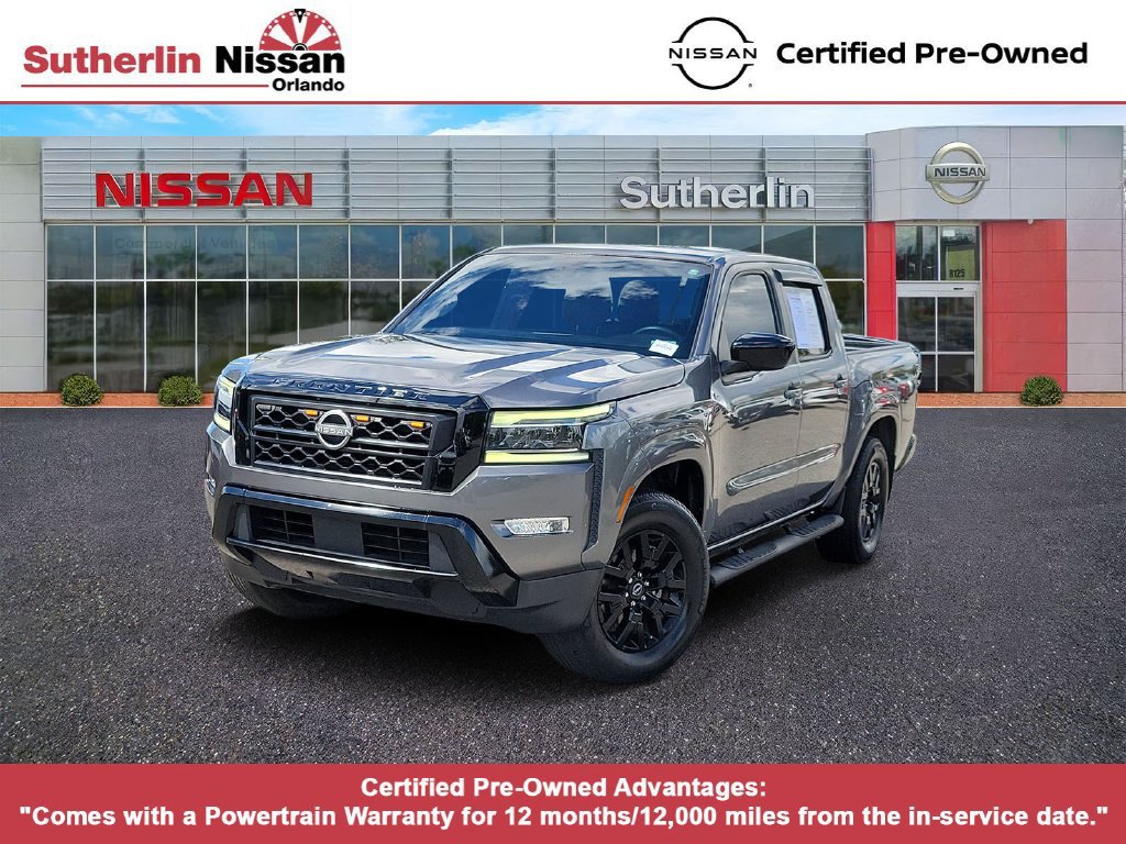Certified 2023 Nissan Frontier SV w/ Midnight Edition Package RWD image 1