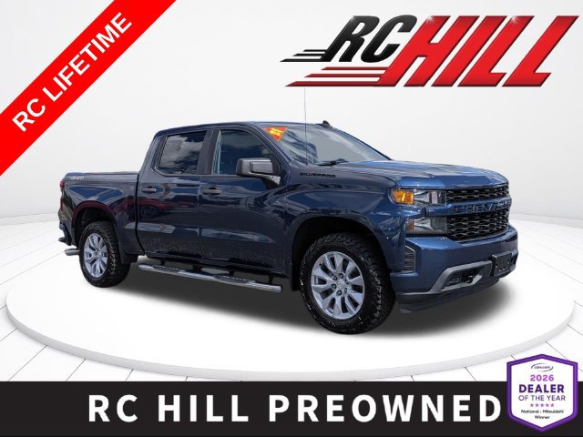 Used 2021 Chevrolet Silverado 1500 Custom w/ LPO, Dark Essentials Package