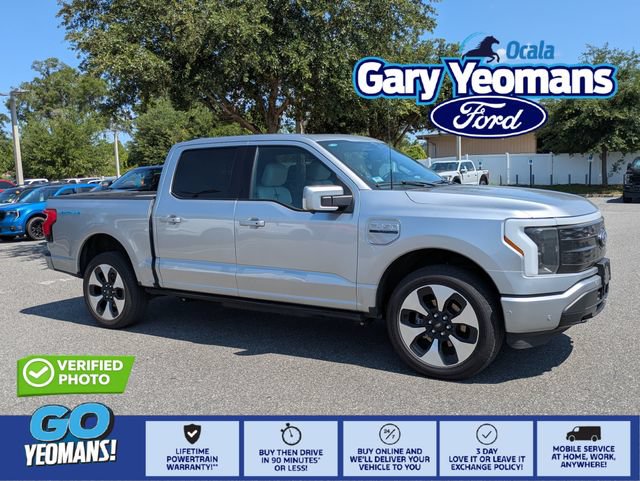Used 2023 Ford F150 Lightning Platinum AWD/4WD image 1