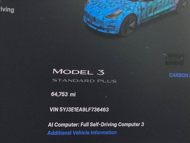 Used 2020 Tesla Model 3 Standard Range Plus RWD image 10
