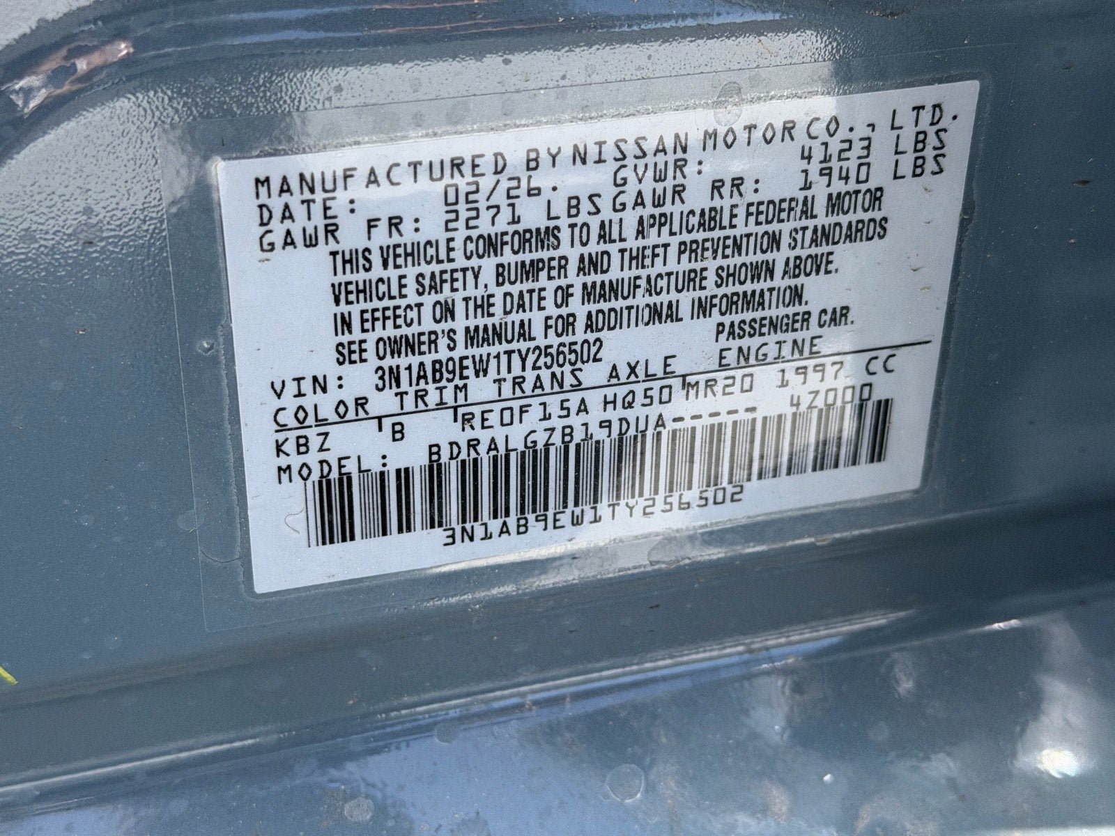 New 2026 Nissan Sentra SL w/ Floor Mat Package FWD image 12