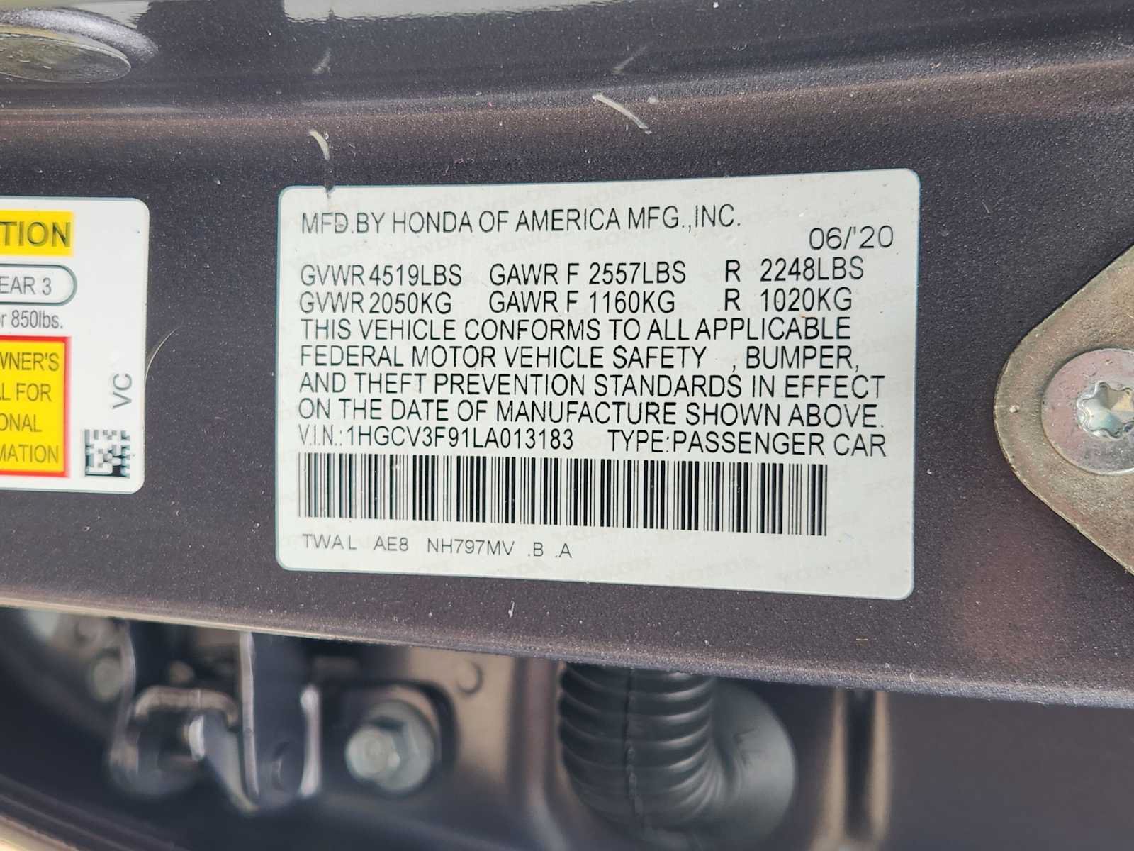 Used 2020 Honda Accord Touring image 33