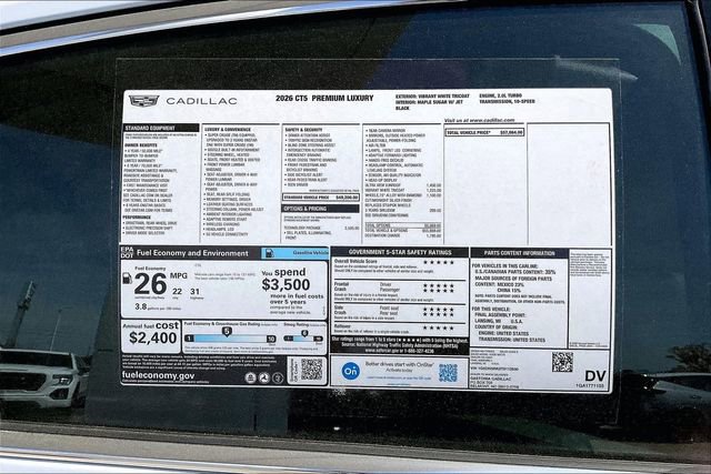 New 2026 Cadillac CT5 Premium Luxury image 15