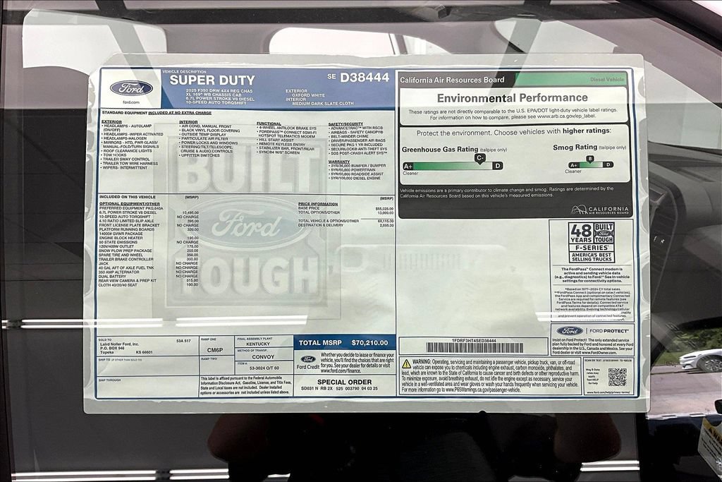 New 2025 Ford F350 XL w/ Snow Plow Prep Package AWD/4WD image 13