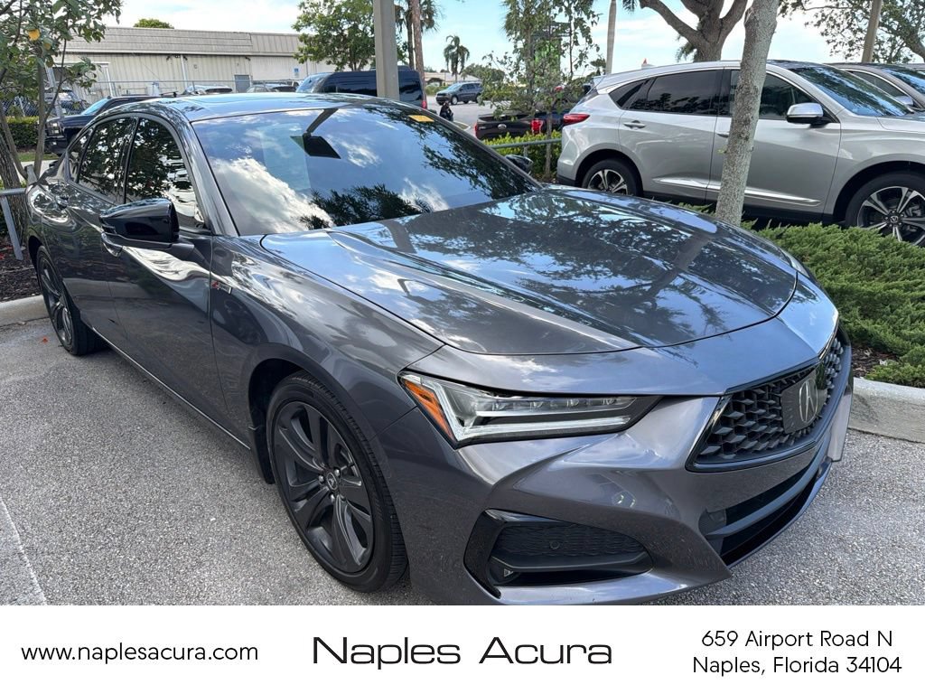 Used 2023 Acura TLX w/ A-SPEC Package FWD image 1